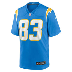 Tyler Conklin Los Angeles Chargers Team Game Jersey Powder Blue - Nike