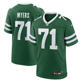 Josh Myers New York Jets Team Game Jersey Legacy Green - Nike