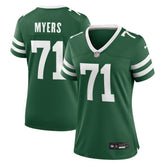 Josh Myers New York Jets Women's Game Jersey Legacy Green - Nike
