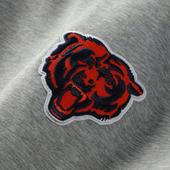 Chicago Bears Antigua Urgent Pullover Hoodie Heather Gray/Navy - NFL