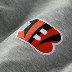 Cincinnati Bengals Antigua Urgent Pullover Hoodie Heather Gray/Black - NFL