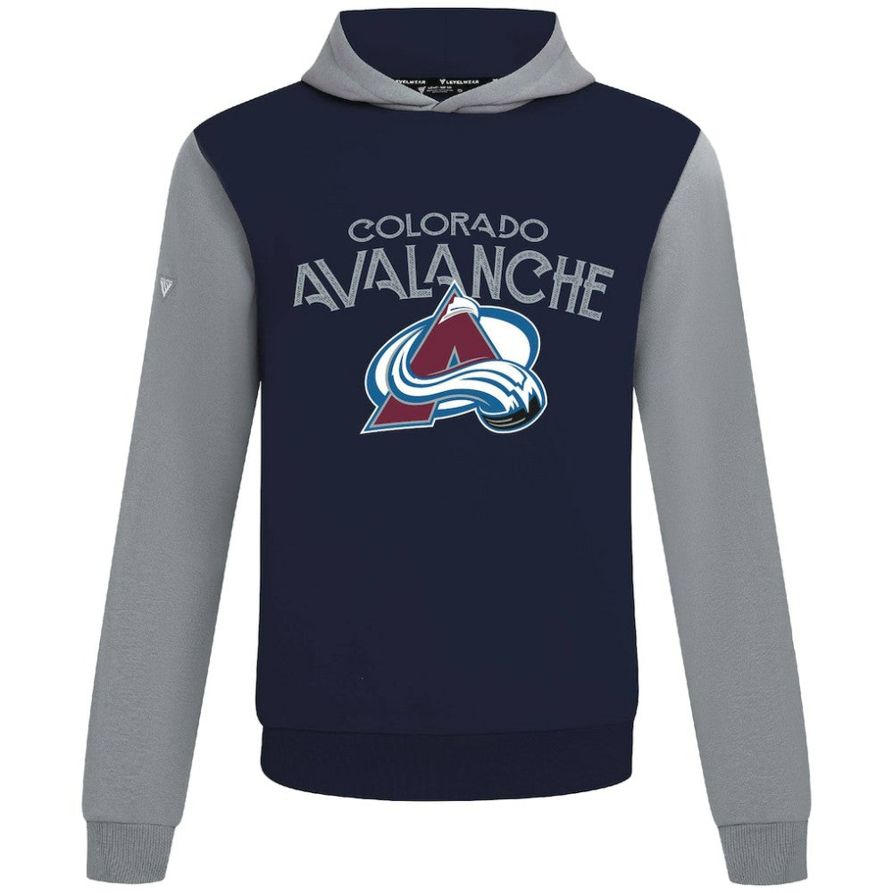 Colorado Avalanche - Levelwear Ultimate Mission Pullover Hoodie Navy/Gray
