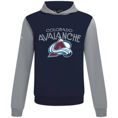 Colorado Avalanche - Levelwear Ultimate Mission Pullover Hoodie Navy/Gray