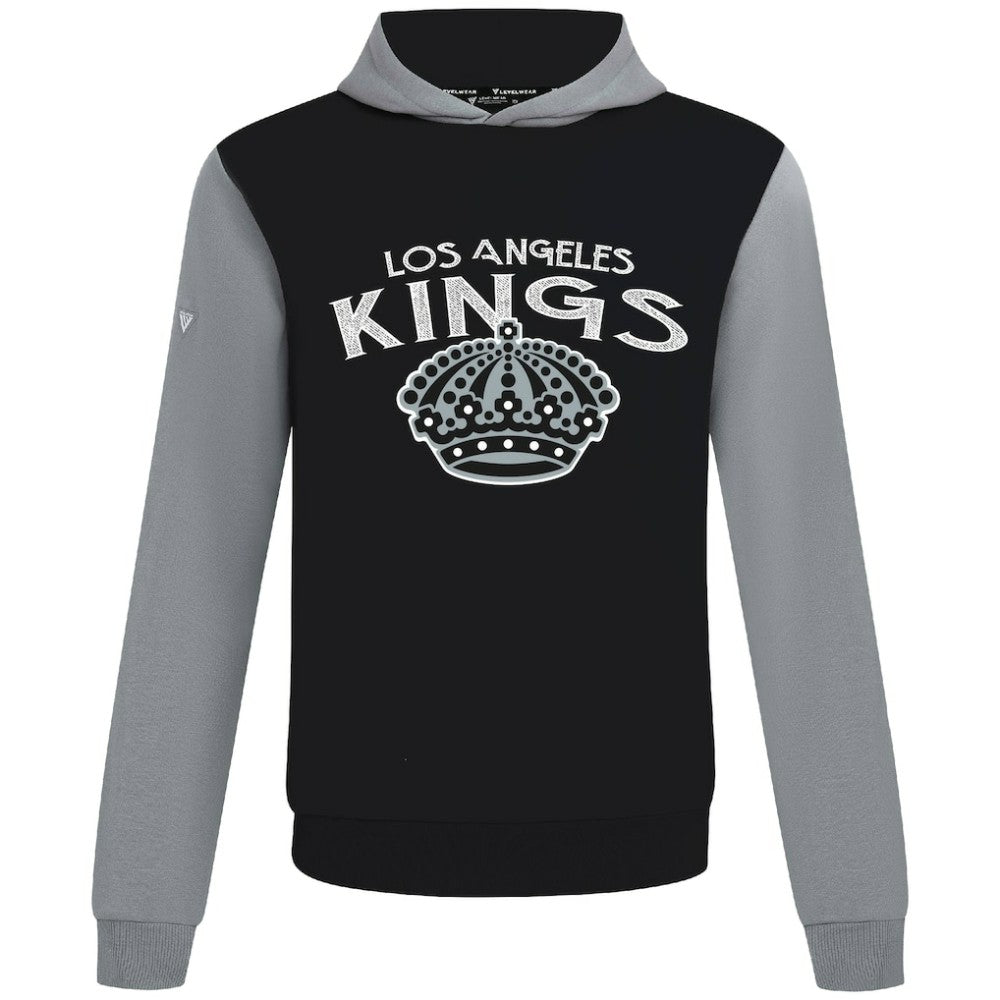 Los Angeles Kings - Levelwear Ultimate Mission Pullover Hoodie Black/Gray