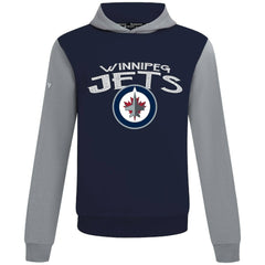 Winnipeg Jets - Levelwear Ultimate Mission Pullover Hoodie Navy/Gray