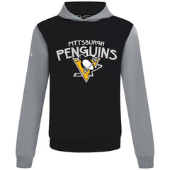 Pittsburgh Penguins Levelwear Ultimate Mission Pullover Hoodie Black/Gray