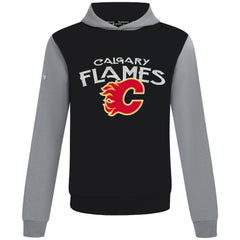 Calgary Flames - Levelwear Ultimate Mission Pullover Hoodie Black/Gray