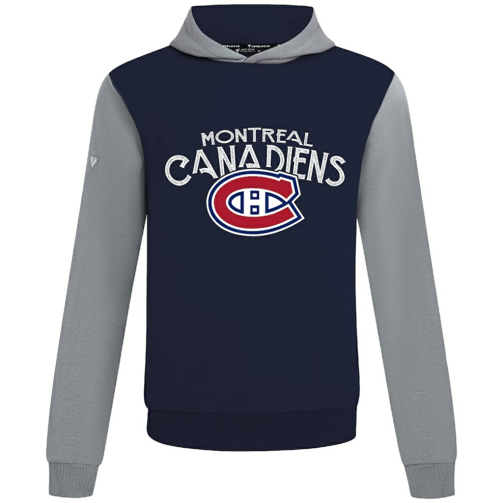 Montreal Canadiens - Levelwear Ultimate Mission Pullover Hoodie Navy/Gray