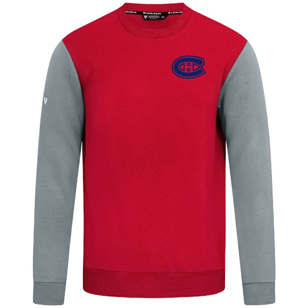 Montreal Canadiens - Levelwear Ultimate Response Sweatshirt Red/Gray