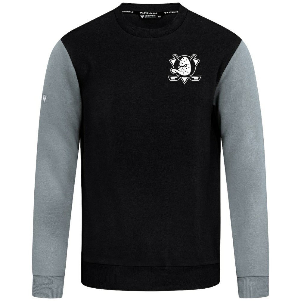 Anaheim Ducks - Levelwear Ultimate Response Sweatshirt Black/Gray