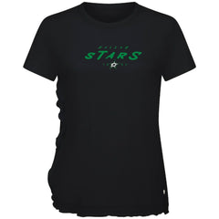Dallas Stars - Levelwear Women's Airflow Scratched T-Shirt Black