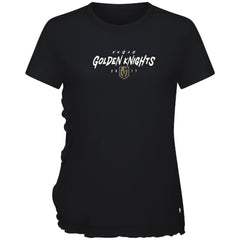Vegas Golden Knights Levelwear Women's Airflow Scratched T-Shirt Black