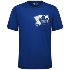 Toronto Maple Leafs - Levelwear Focal Blasted T-Shirt Royal