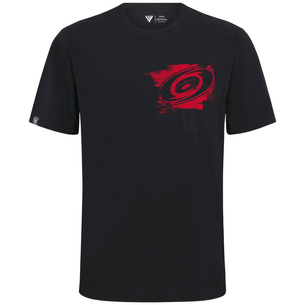 Carolina Hurricanes - Levelwear Focal Blasted T-Shirt Black