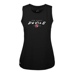New Jersey Devils - Levelwear Women's Macy Scratched Tank Top Black