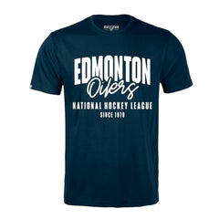 Edmonton Oilers - Levelwear Richmond Response T-Shirt Navy