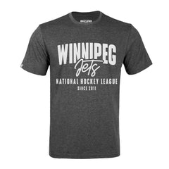 Winnipeg Jets - Levelwear Richmond Response T-Shirt Gray