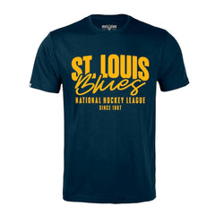 St. Louis Blues - Levelwear Richmond Response T-Shirt Navy