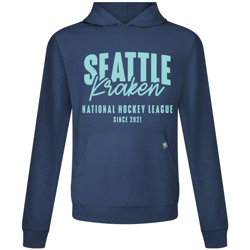 Seattle Kraken Levelwear Relay Response Pullover Hoodie Deep Sea Blue