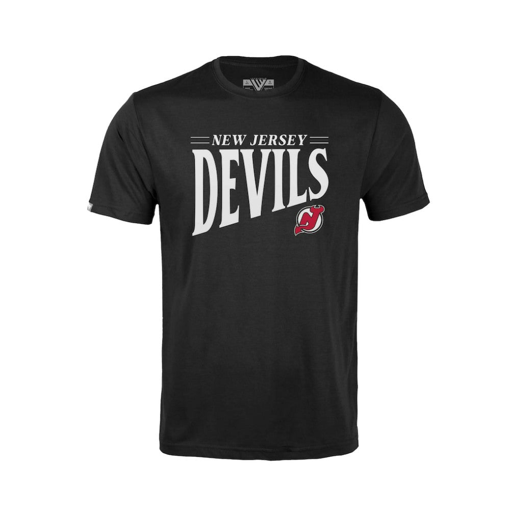 New Jersey Devils - Levelwear Youth Little Richmond Tally T-Shirt Black