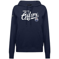 Edmonton Oilers - Levelwear Women's Adorn Glide Pullover Hoodie Navy
