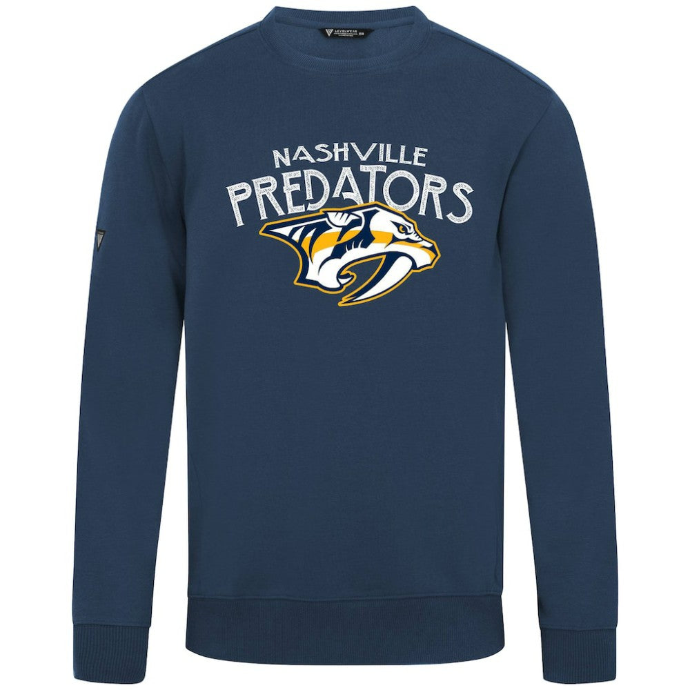 Nashville Predators - Levelwear Zane Mission Sweatshirt Navy