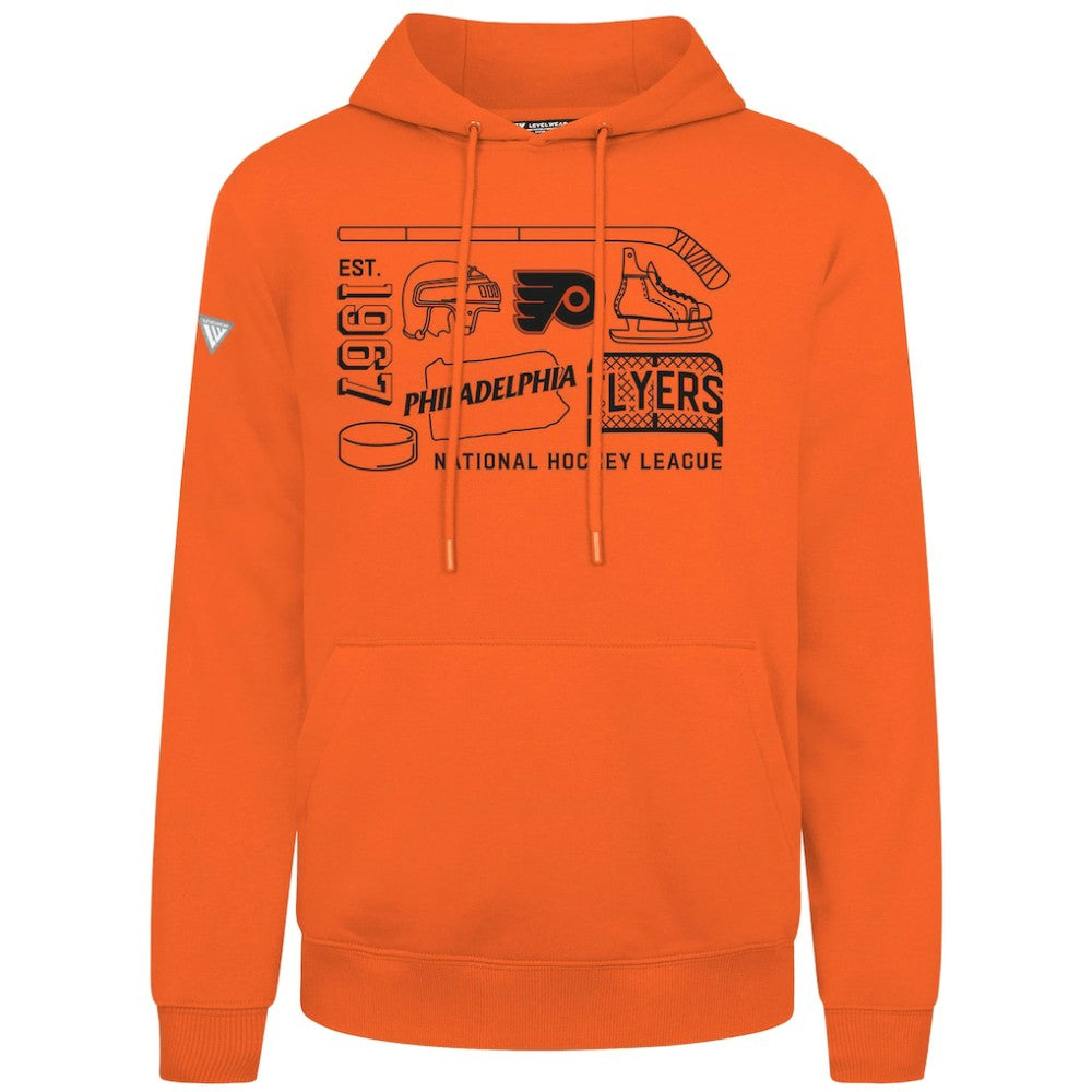Philadelphia Flyers - Levelwear Podium Campaign Pullover Hoodie Orange
