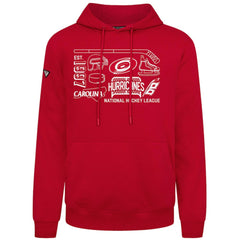 Carolina Hurricanes - Levelwear Podium Campaign Pullover Hoodie Red