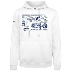 Tampa Bay Lightning - Levelwear Podium Campaign Pullover Hoodie White