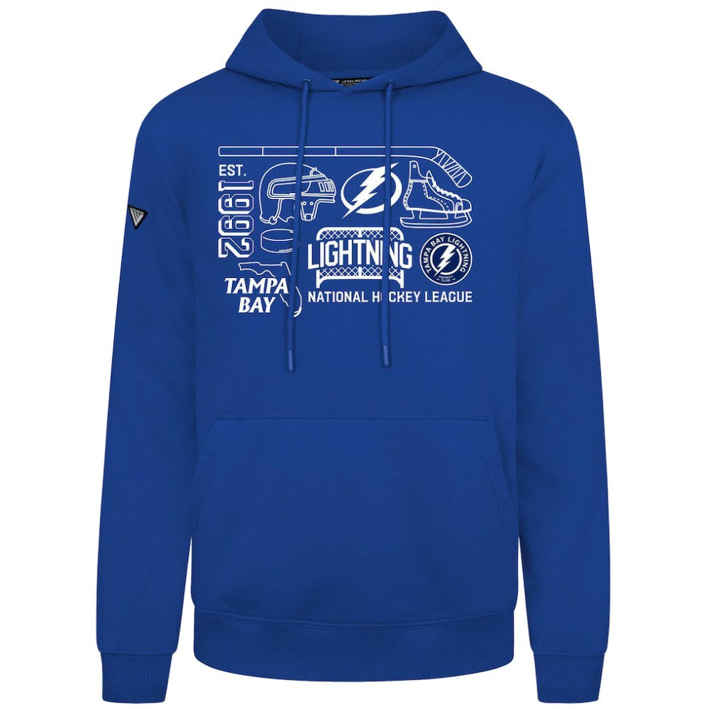 Tampa Bay Lightning - Levelwear Podium Campaign Pullover Hoodie Royal