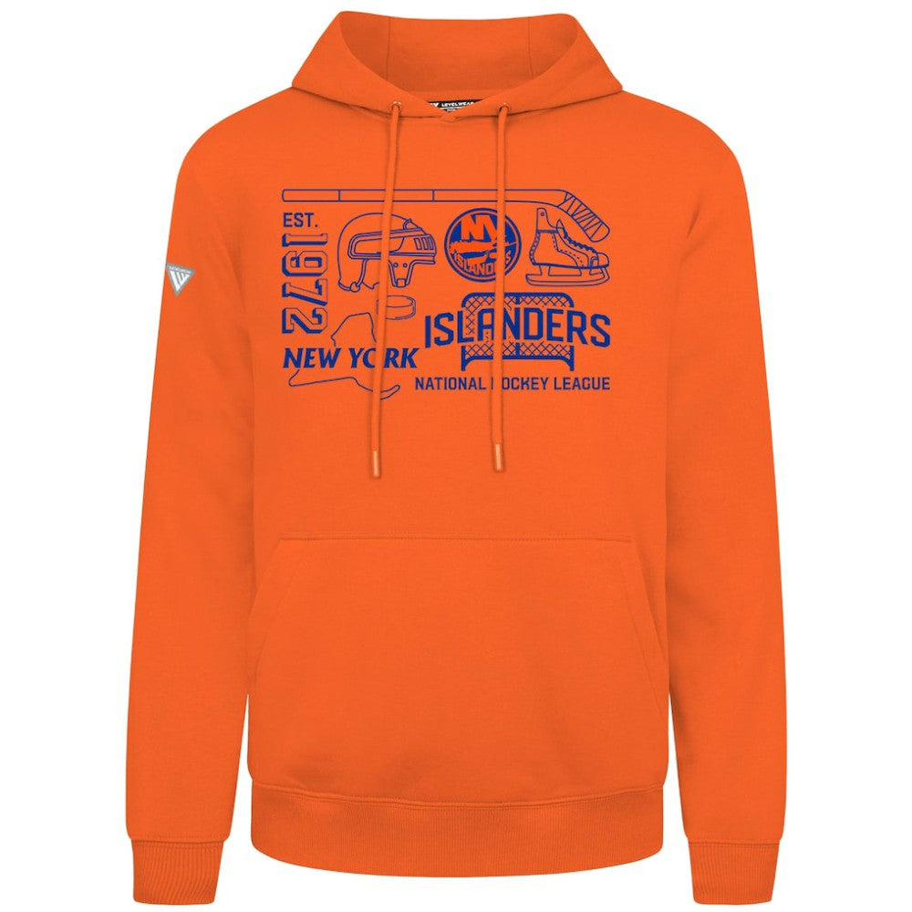 New York Islanders - Levelwear Podium Campaign Pullover Hoodie Orange