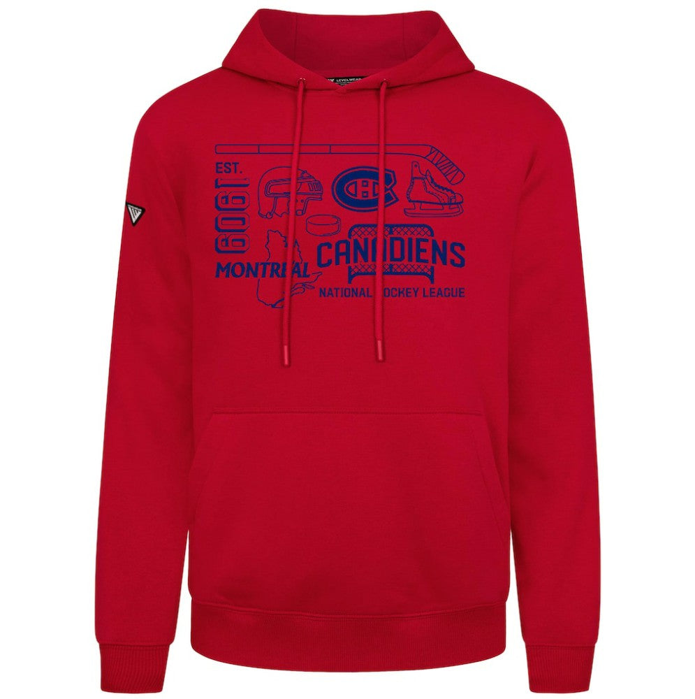 Montreal Canadiens - Levelwear Podium Campaign Pullover Hoodie Red