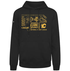 Calgary Flames - Levelwear Podium Campaign Pullover Hoodie Black