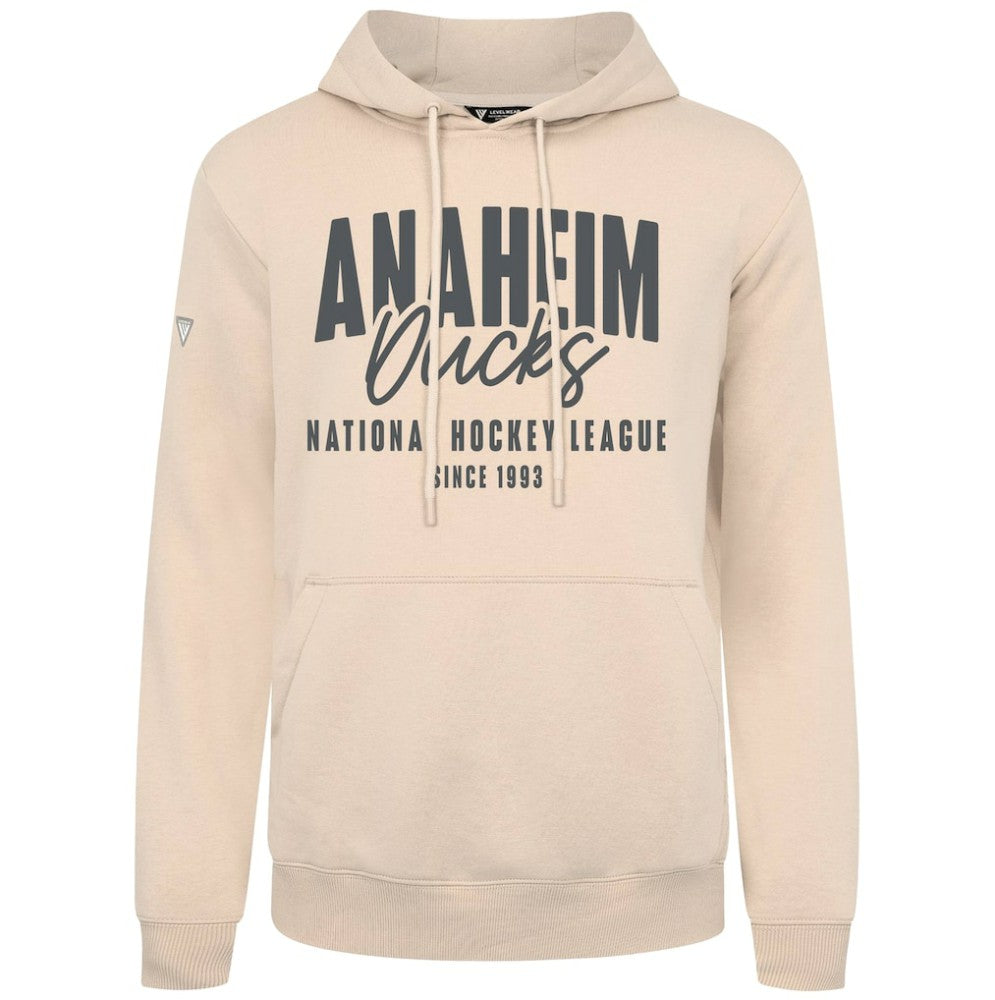 Anaheim Ducks - Levelwear Podium Response Pullover Hoodie Khaki