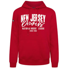 New Jersey Devils - Levelwear Podium Response Pullover Hoodie Red