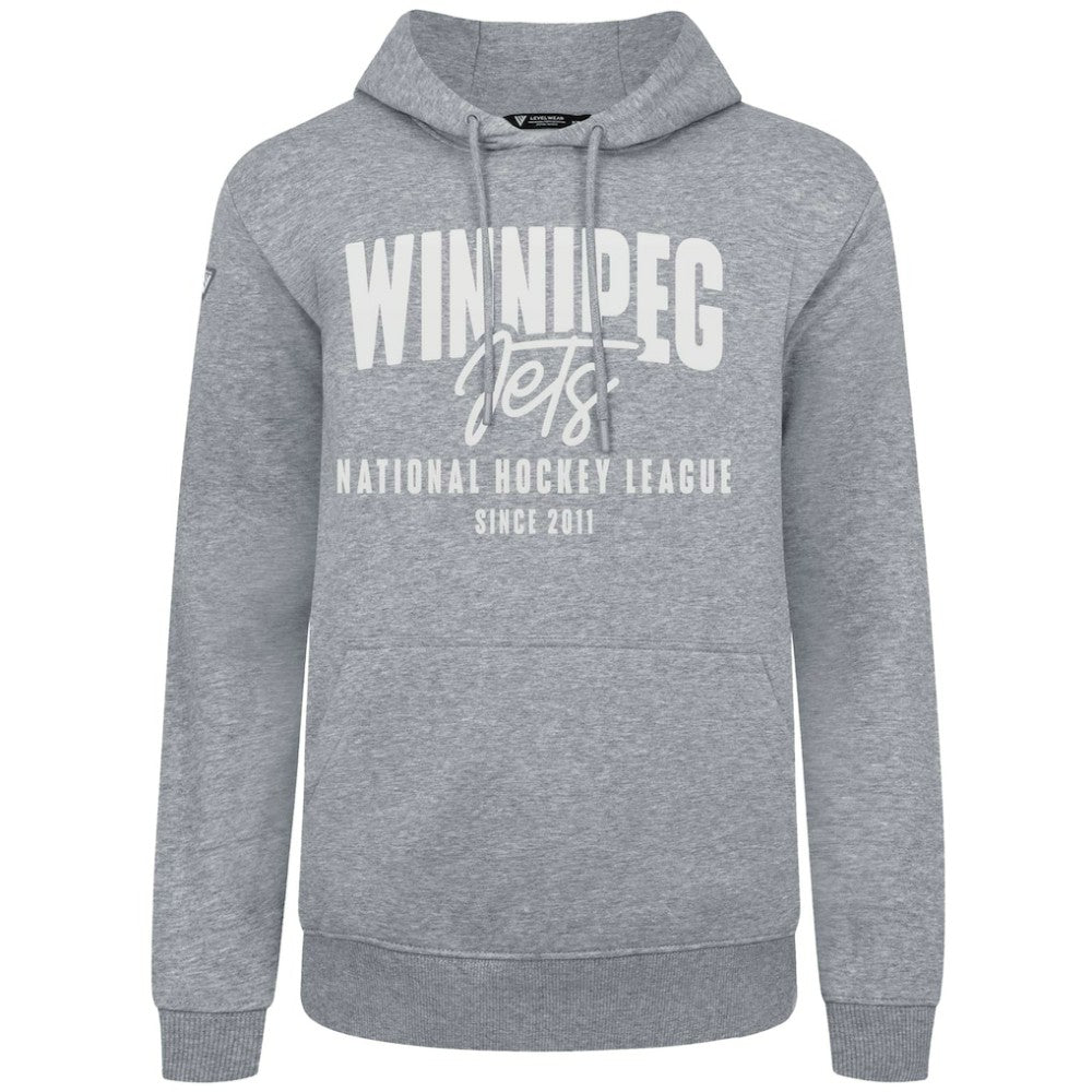 Winnipeg Jets - Levelwear Podium Response Pullover Hoodie Gray
