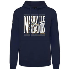 Nashville Predators - Levelwear Podium Powerhouse Pullover Hoodie Navy