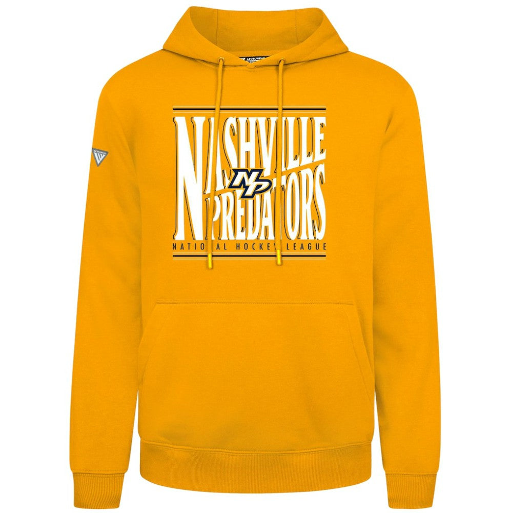 Nashville Predators - Levelwear Podium Powerhouse Pullover Hoodie Gold