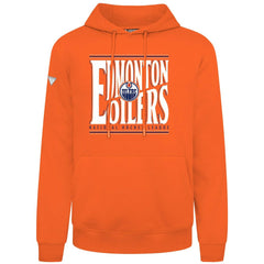 Edmonton Oilers - Levelwear Podium Powerhouse Pullover Hoodie Orange