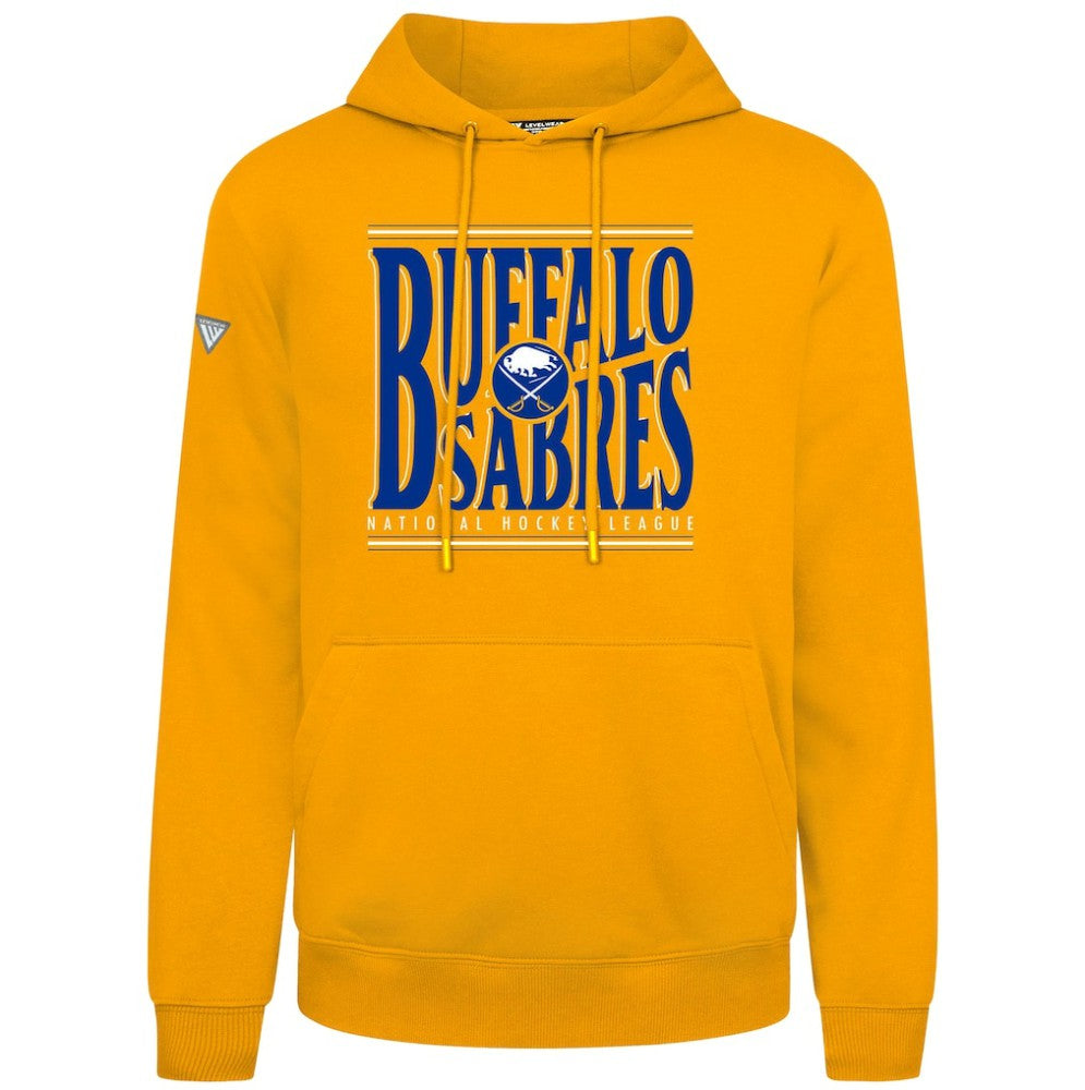 Buffalo Sabres - Levelwear Podium Powerhouse Pullover Hoodie Gold