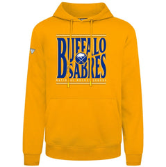Buffalo Sabres - Levelwear Podium Powerhouse Pullover Hoodie Gold