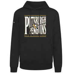 Pittsburgh Penguins Levelwear Podium Powerhouse Pullover Hoodie Black