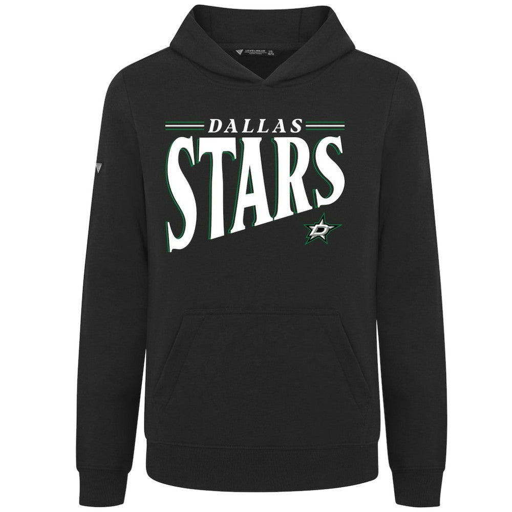 Dallas Stars - Levelwear Youth Jr Podium Tally Pullover Hoodie Black