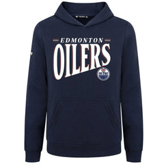 Edmonton Oilers - Levelwear Youth Jr Podium Tally Pullover Hoodie Navy