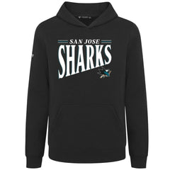 San Jose Sharks - Levelwear Youth Jr Podium Tally Pullover Hoodie Black