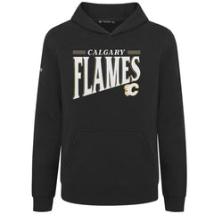 Calgary Flames - Levelwear Youth Jr Podium Tally Pullover Hoodie Black