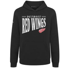 Detroit Red Wings - Levelwear Youth Jr Podium Tally Pullover Hoodie Black