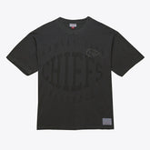 Kansas City Chiefs Downtown Collection Premium T-Shirt Black - Mitchell & Ness