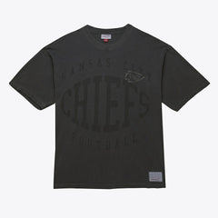 Kansas City Chiefs Downtown Collection Premium T-Shirt Black - Mitchell & Ness