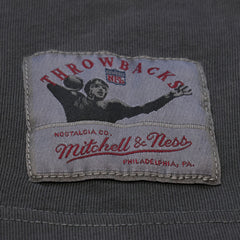 Denver Broncos Downtown Collection Premium Vintage Logo T-Shirt Black - Mitchell & Ness